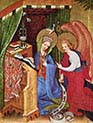 Passion Altarpiece-Left Wing-Mary Annunciation